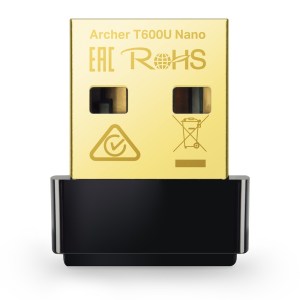 ARCHER T600u Nano Adaptateur Usb Sans Fil Ac600 Double Bande Mini-format